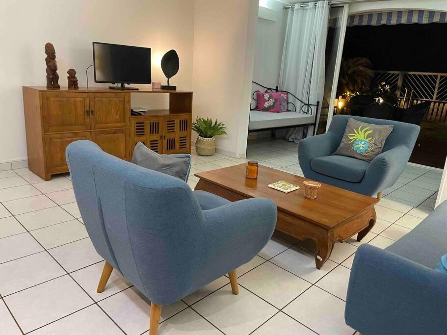 Punaauia  Moehani Beach Lodge מראה חיצוני תמונה